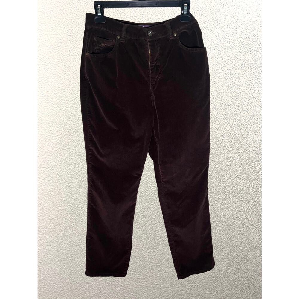 Gloria Vanderbilt Amanda Brown Pants Size 10